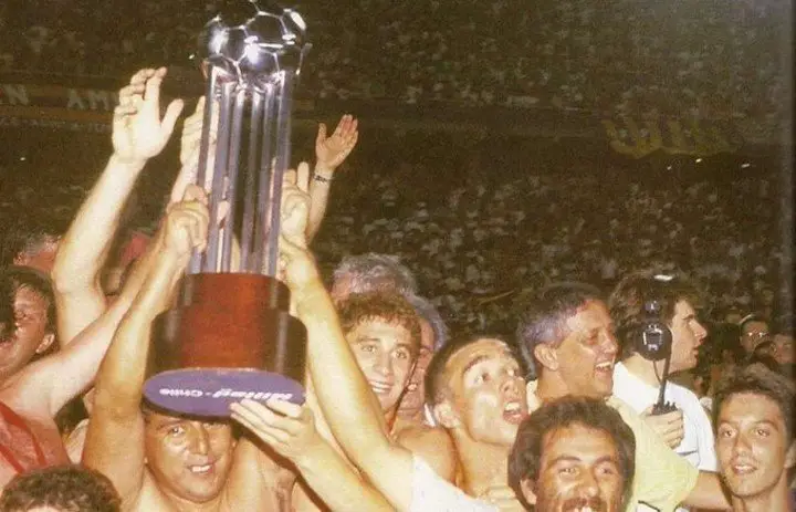 Central ganó la Conmebol en 1995.