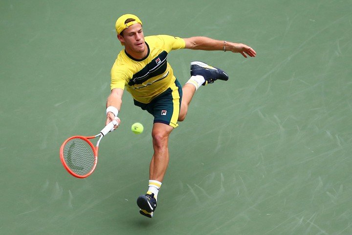 Diego Schwartzman jugará su duodécima serie de Copa Davis, desde su debut en 2015, donde ganó siete partidos en singles.  (AP Photo/Andres Kudacki)