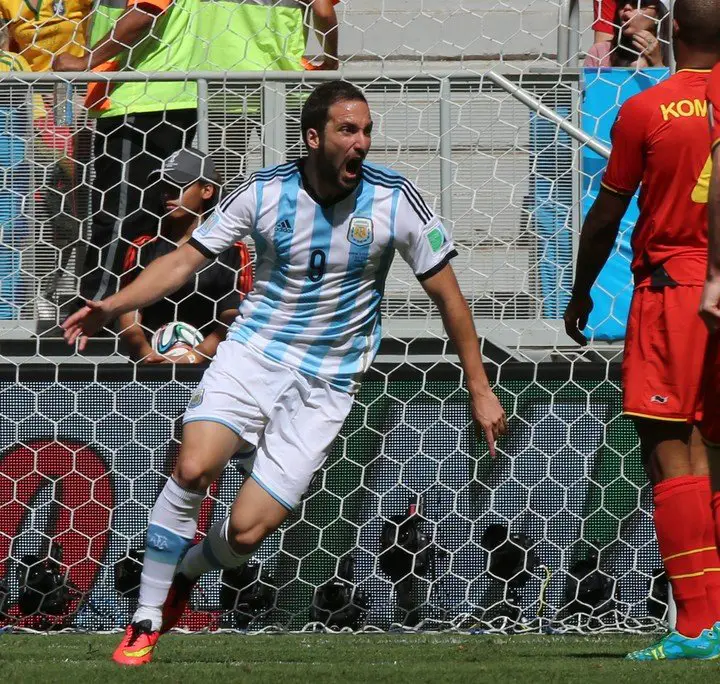 Por su gol a Bélgica, Argentina se metió en las semis del Mundial 2014. Foto: CARLOS SARRAF