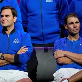 Rafa Nadal y su emoción tras el retiro de Federer