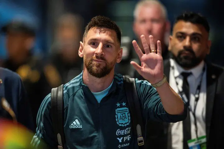 Messi, en EE.UU. (AP Photo/Eduardo Munoz Alvarez)