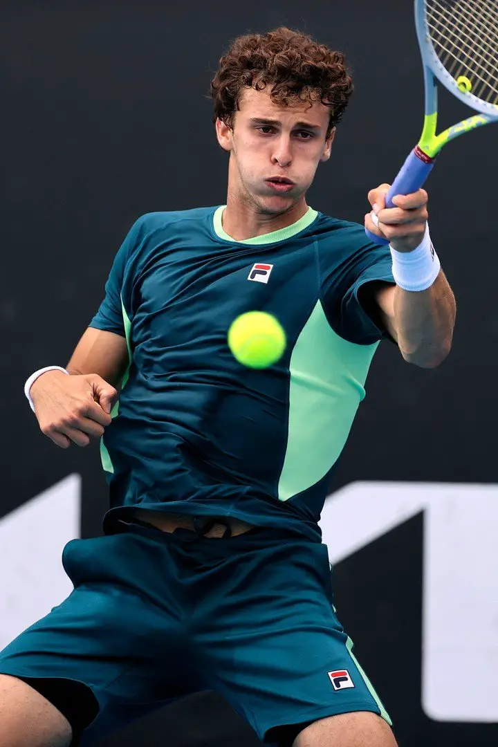 Juan Manuel, campeón del ATP de Córdoba 2021, regresó la semana pasada tras dos meses de baja (AFP).