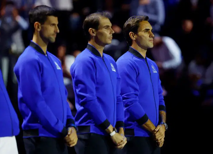 Djokovic, Nadal y Federer. El Big3 completo en un mismo evento. (Reuters)
