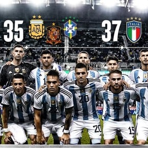 El récord mundial que puede romper la Selección Argentina en Qatar 2022