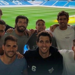El grupo de amigos argentino que jugará en las canchas del Real Madrid