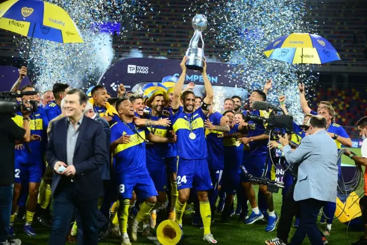 Boca campeón de la Copa Argentina 2021.