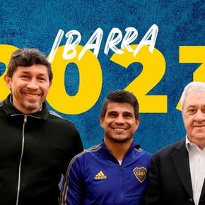 Bermúdez confirmó que Ibarra seguirá en el cargo de técnico de Boca en 2023