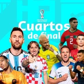 Los cuartos de final del Mundial: favoritos y las apuestas