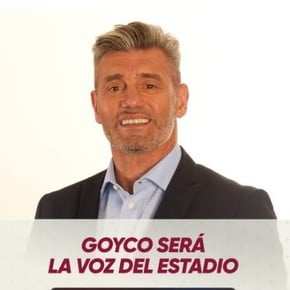 Salió Momo y entra Goycochea como la voz de estadio de Argentina