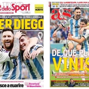 Las tapas del triunfo argentino