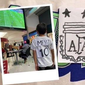 El niño ecuatoriano que emocionó al continente por la camiseta de Messi