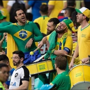 La curiosidad sobre la hinchada de Brasil en el Mundial