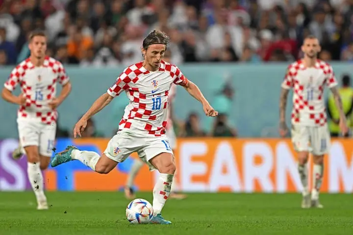 Luka Modric, el estandarte de la selección croata (AFP)