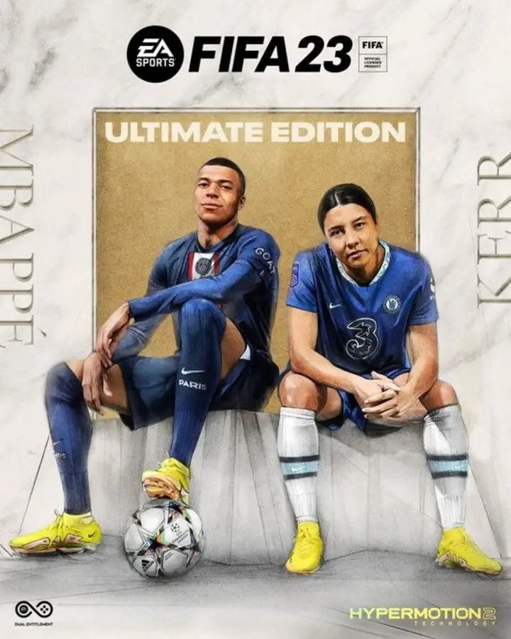 La portada del FIFA 23.