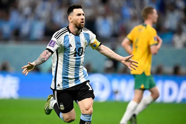 Messi, la gran ilusión para llegar a semis (AFP).