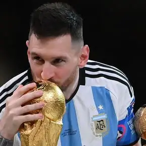 Messi y un nuevo récord: su foto con la Copa es la más "likeada" en la historia de Instagram