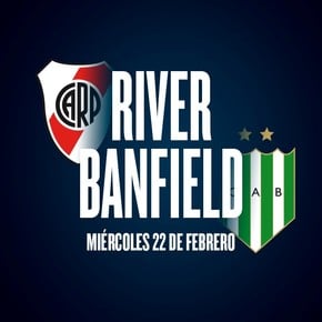 River-Banfield: horario, TV y formaciones