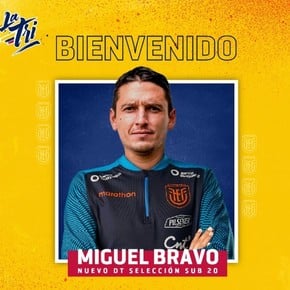 Miguel Bravo es nuevo entrenador de la Mini Tri