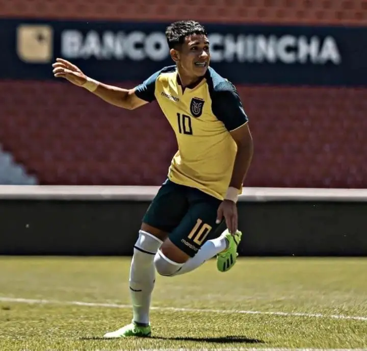 Kendry Páez, talento de Independiente del Valle, que juega en la Selección de Ecuador.