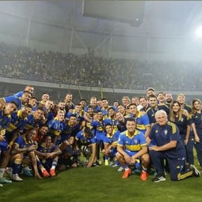 Las fotos de los festejos del Boca supercampeón