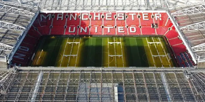 La casa del United. 