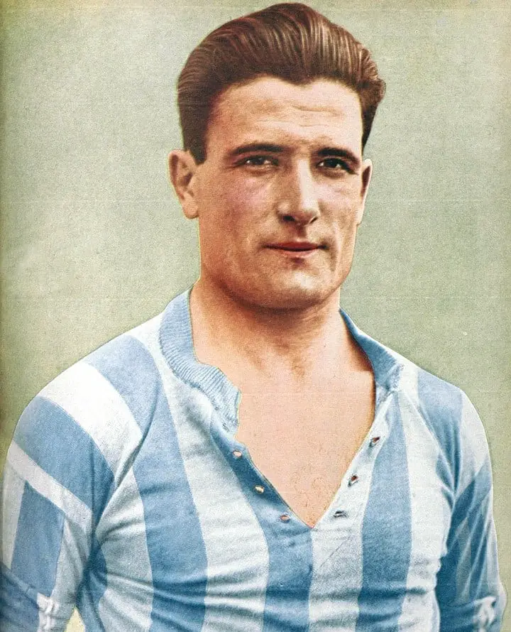 Luis Monti, uno de los argentinos campeones con Italia en 1934.