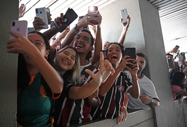Las mejores fotos de la vuelta de Marcelo. (Carl DE SOUZA / AFP)