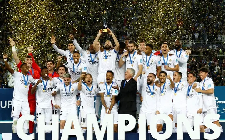 El último campeón del Mundial de Clubes: el Real Madrid. (REUTER).