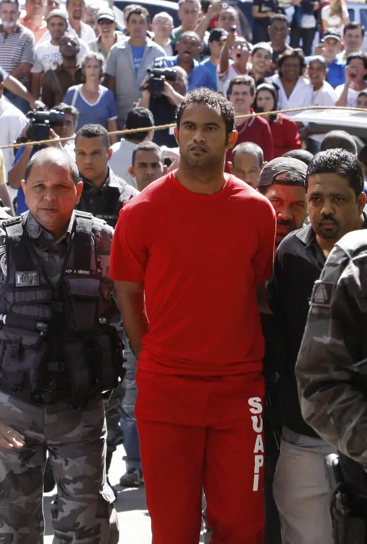 Bruno Fernandes de Souza, preso en 2010.