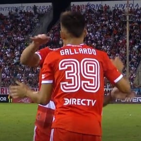 Matías Gallardo, su emoción por el debut y a quién le regaló la camiseta