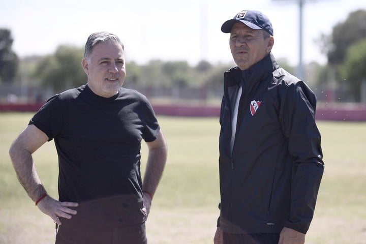 Fabián Doman y Pedro Damián Monzón. (Foto: Prensa Independiente)
