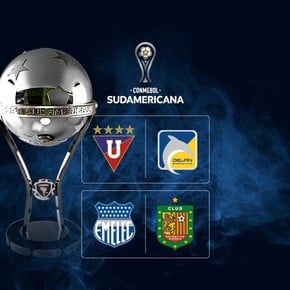 Sudamericana: árbitros confirmados para los duelos ecuatorianos