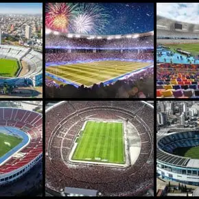 Conmebol presentó los 18 estadios que podrían ser sede del Mundial 2030