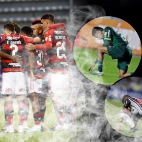 Balance negativo para los brasileños en el debut por Copa Libertadores