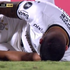  Video: lesión y llanto de la figura de Corinthians
