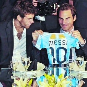 Federer: elogios top a Messi y qué dos futbolistas argentinos admiraba de chico
