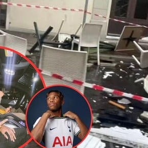 El jugador del Tottenham que destruyó un bar con su auto y deberá pagar