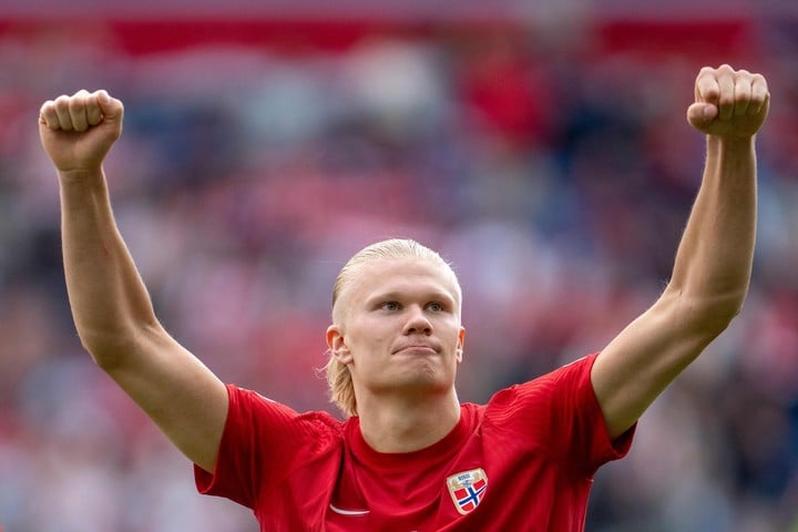 En Noruega, 21 goles en 23 partidos. Bestial. (AFP)
