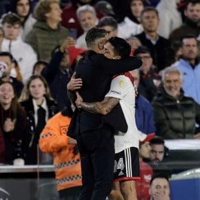 Video: el golazo de Solari y los tremendos festejos de Demichelis y Enzo Pérez