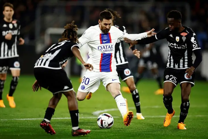 Messi viene de un gran partido ante Angers (REUTERS).