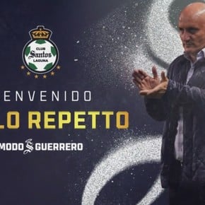 Pablo Repetto es el nuevo DT de Santos Laguna