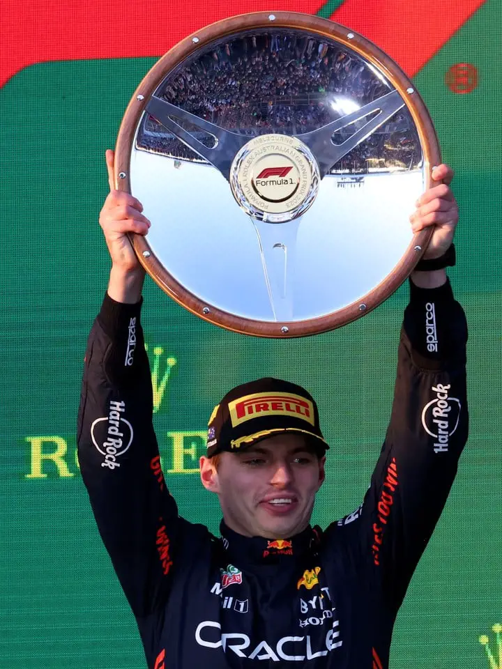 Un nuevo triunfo de Max Verstappen. (AP)