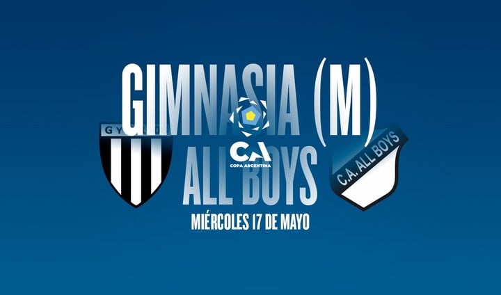 Copa Argentina: Gimnasia (M) - All Boys