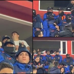 Los jugadores de La Tri fueron a ver un partido y estuvieron al lado de ¡Tevez!
