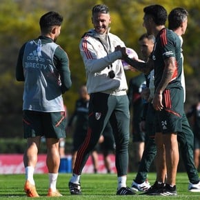 Las alternativas de Demichelis para armar el medio sin Enzo Pérez ante Fluminense