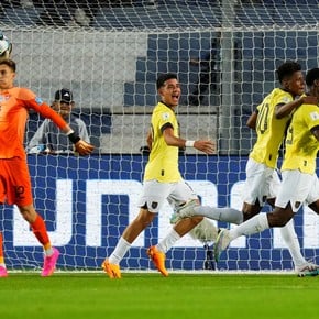 Ecuador celebró el gol más joven en la historia del Mundial Sub 20 