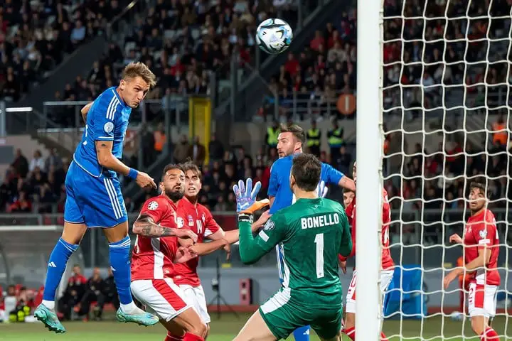 Mateo Retegui marcó su segundo gol con la Selección de Italia
