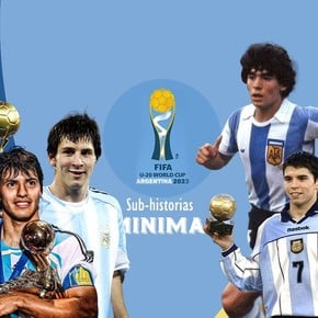 Los jugadores que pasaron por fútbol argentino que llegaron a ser Balón de Oro juvenil 
