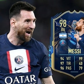 El TOTS de Messi, la carta de mayor valoración en el FIFA 23