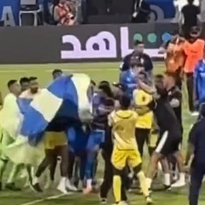 Video: la pelea en la final de Al Nassr vs. Al Hilal en Arabia